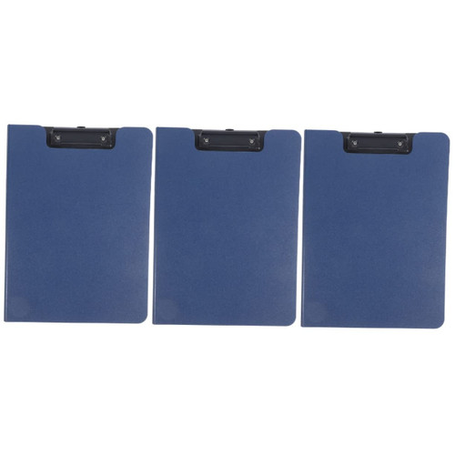 NUOBESTY 3pcs Clipboard Clip Nursing Clipboard Foldable Nursing Essentials for Nurses Office Document Nursing Student Essentials Writing Clipboard Office Clipboard A4 Pallet Metal Paper