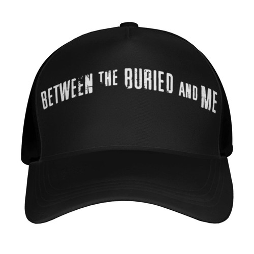 Between The Buried and Me Logo Baseball Cap Hats Breathable Trucker Cap Casual Ball Cap Unisex Black