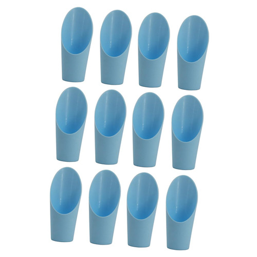 VILLCASE 24 Pcs Shovel Scoops Plant Soil Spade Fertilizer Feed Scooper Garden Soil Scoop Potting Soil Scoop Soil Sifter Gardening Scoop Plant Soil Scoop suculentas Plastic Bonsai Trowel