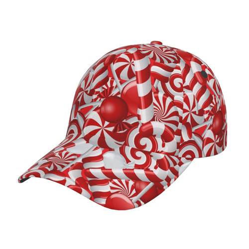 Candy Canes Baseball Caps Sun Hats Unisex Hip Hop Hats Trucker Hat Dad Hat Adjustable Fashion Sport Caps Candy Canes Baseball Caps Sun Hats Unisex Hip Hop Hats Trucker Hat Dad Hat Adjustable Fashion Sport Caps