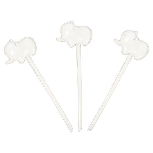 QULACO 3pcs Plant Watering Bulbs Automatic Flower Watering Device Self Watering Bulbs Elephant Watering Globes Garden Water Device for Garden Plants Use