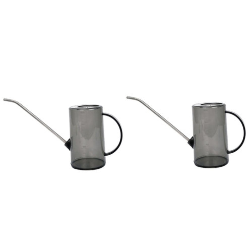 YARNOW 2pcs Watering Can Indoor Plants Indoor Watering Can Watering Can for Outdoor Succulent Plants Mini Watering Can Kettle Flower Gardening Tool Stainless Steel Small Watering Can