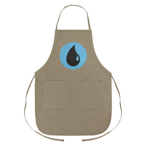 GRAPHICS & MORE Magic: The Gathering Blue Mana Symbol Apron with Pockets