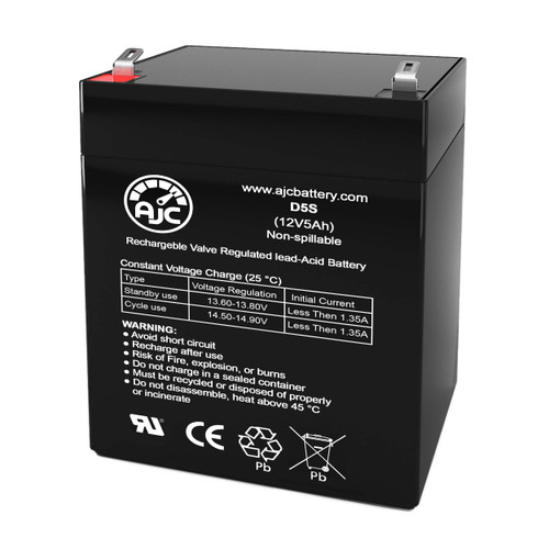 AJC Battery Compatible with APC Smart-UPS 3000 XL 2U SUM3000RMXL2U 12V 5Ah UPS Battery