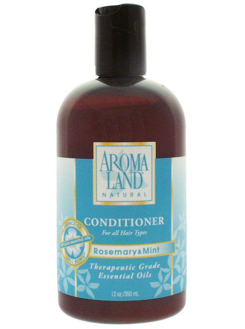 Aromaland - Conditioner for All Hair Types - Rosemary & Mint 12 Oz (350ml)