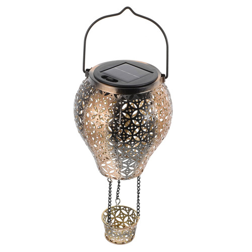 DOITOOL Solar Projector Lamp Solar Hanging Light Led Christmas Garden Lights Solar Patio Solar Lanterns Outdoor Solar Landscape Light Solar Powered Light Metal Wrought Iron Lighting