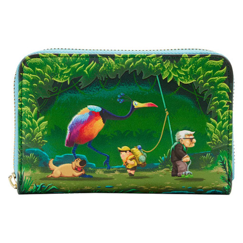 Loungefly Up Moment Jungle Stroll Zip Around Wallet Loungefly Up Moment Jungle Stroll Zip Around Wallet