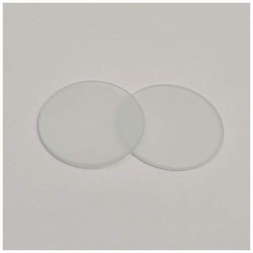 ZDBH Microscope Adapter 1 PCS 32mm Biological Microscope Color Green Blue Yellow Red Optical Frosted Glass Microscope Accessories (Color : Frosted)