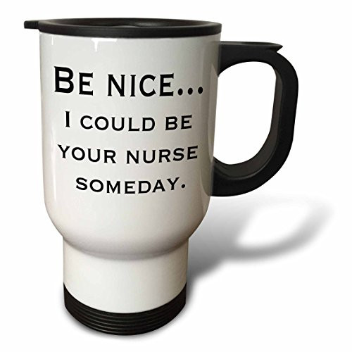 3dRose tm_112211_1 7305 Days Together But Who's Counting Happy 20th Anniversary Travel Mug, 14-Ounce, Stainless Steel