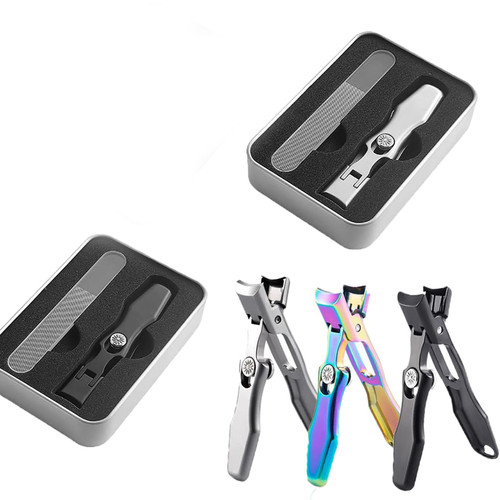 Nail Clippers, Nail Clipper, Nail Clipper, Nail Clipper (with Box,Black+ Silver)