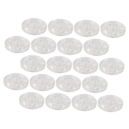 KALLORY 1000pcs Plastic Press Button Snaps snap Fastener Sewing Buttons Small Buttons for Crafts snap Button kit Clear Round Button Decorative Buttons T-Shirt Button Decorate Clothing