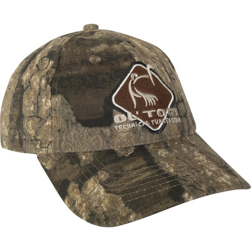 Drake Waterfowl Camo Cotton Ol' Tom Diamond Logo Cap Realtree Timber One Size Fits Most