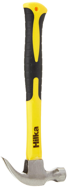 Hilka 60201500 Pro Craft Fibre Glass Shaft Claw Hammer, 8 oz