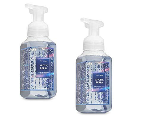 Bath and Body Works White Barn 2 Pack Arctic Berry Gentle Foaming Hand Soap