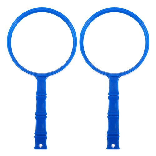 2pcs Reading Magnifying Glass Magnifier Lenses Portable Jewelry Loupes Reading Magnifier Handheld Magnifying Glass Mini Magnifier Lense Tool Abs Advanced Elderly