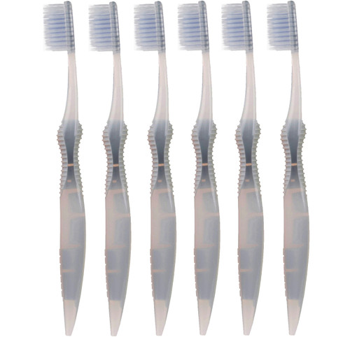 Sofresh Flossing Toothbrush - Adult Size | Your Choice of Color (6, Grey) Sofresh Flossing Toothbrush - Adult Size | Your Choice of Color (6, Grey)