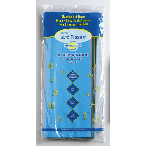 PACON CORPORATION ART TISSUE PAPER 20X30 100PK ASST (Set of 3)