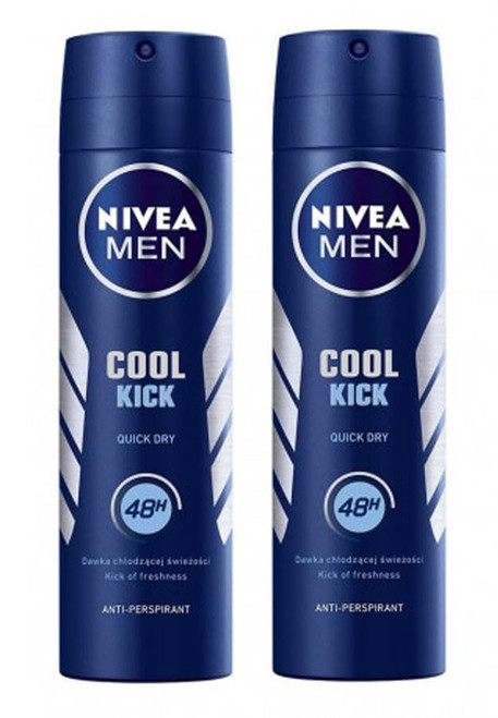 Nivea Quick Dry Cool Kick 150ml - 2 Pack (2x150ml)