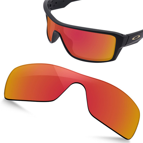 TRUSHELL Polarized Replacement Lenses for Oakley Ridgeline OO9419 Sunglass - Fire Red
