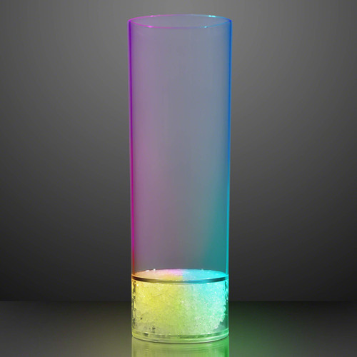FlashingBlinkyLights Set of 4 Highball Light Up Drinking Glasses