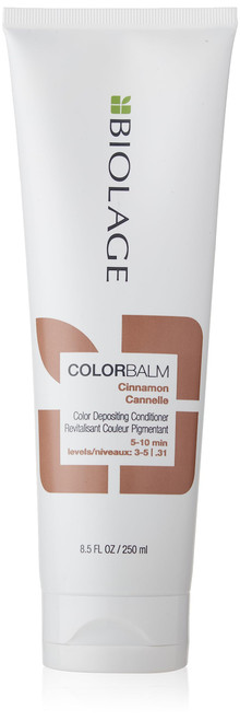 Biolage Color Balm | Semi-Permanent Color Depositing Conditioner | For Vibrant, Hydrated Hair | Cinnamon | Vegan | 8.5 fl. oz. | 8.454 Fl. Oz Biolage Color Balm | Semi-Permanent Color Depositing Conditioner | For Vibrant, Hydrated Hair | Cinnamon | Vegan | 8.5 fl. oz. | 8.454 Fl. Oz