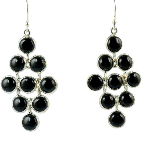 Navya Craft Black Onyx 925 Sterling Silver Handmade Women Earrings Silver Jewelry Christmas Anniversary Birthday Valentine day Gift for wife her mother sister best friend Navya Craft Black Onyx 925 Sterling Silver Handmade Women Earrings Silver Jewelry Christmas Anniversary Birthday Valentine day Gift for wife her mother sister best friend