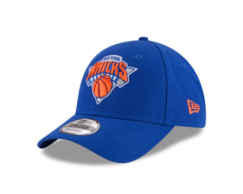 New Era NBA 9FORTY New York Knicks Hat The League Adult Adjustable Cap Blue