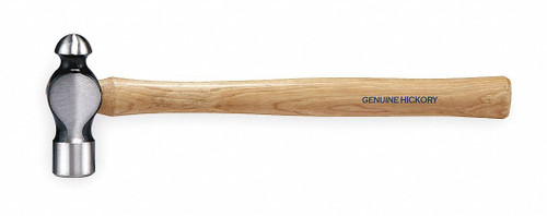 Ball Pein Hammer, 24 Oz, Hickory Handle