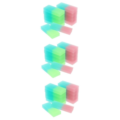 BESTOYARD 36 Pcs Gradient Eraser Funny Erasers Flexible Erasers Mini Pencil Erasers Painting Erasers Colorful Erasers Kids Pencil Erasers Study Erasers Small Eraser PVC Cartoon Child