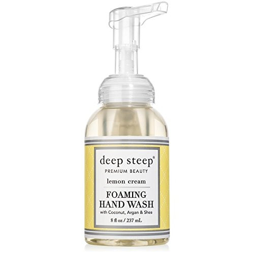 Deep Steep Foaming Hand Wash, 8 Ounce (Lemon Cream) Deep Steep Foaming Hand Wash, 8 Ounce (Lemon Cream)