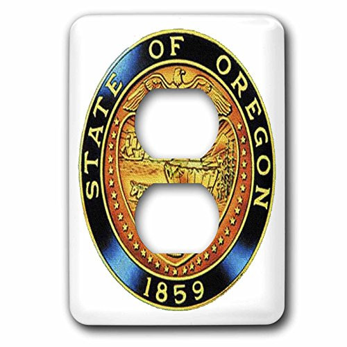 3dRose LLC lsp_55299_6 State Seal of Oregon with Different Style (Pd-Us), 2 Plug Outlet Cover 3dRose LLC lsp_55299_6 State Seal of Oregon with Different Style (Pd-Us), 2 Plug Outlet Cover