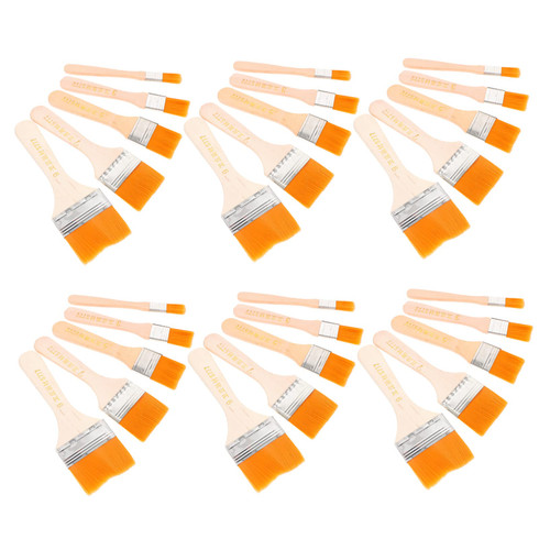TEHAUX 50pcs Brush Decorative Paint Roller Kids Kits Strie Oil Painting Kids Suit Case Suit for Kids Suits for Kids Paint Suit Kid Suit Kids Suits The Fence Nylon Indoor Child