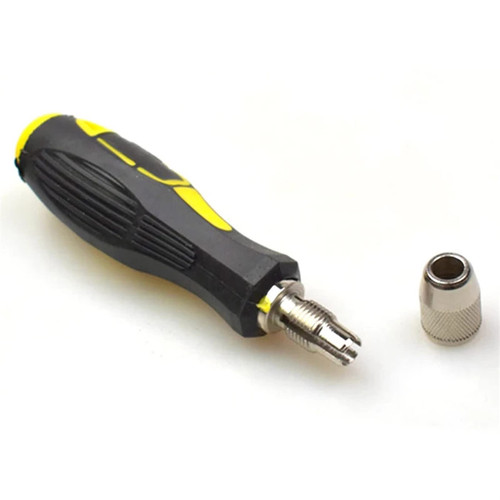 NOVSKI Screw Driver Screwdriver Bit Handle For Round Electric Screwdriver Bit Handle Ratchet Screw Driver Bit Holder Handle Tools