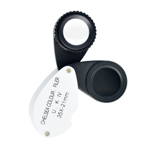 Magnifying Glasses, Mini Folding Loupe Jewelry Magnifier Pocket for Gems Jewelry Jewelers Eye Rocks Stamps Coins Watch Hobbies Antiques Gems