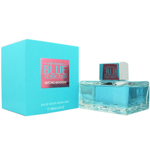 Blue Seduction Perfume By Antonio Banderas For Women 3.4 Oz / Eau De Toilette Spary