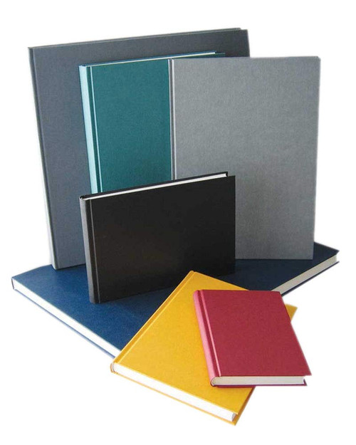 Kunst & Papier Hardbound Sketchbook Landscape, 11.7" x 8.3", Red