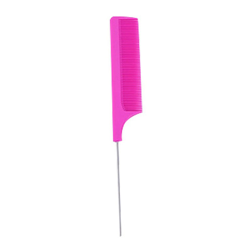 SURURA Haircombforwomen Needle Tail Comb Anti-static Hair Brush Professional Hairdresser Comb Salon Hairdresser Hair Tool (Color : Pink)