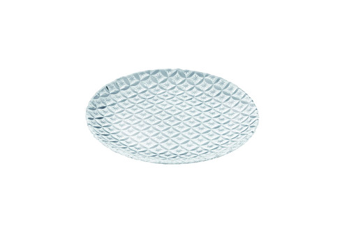 Yamashita Crafts 19-616SI 20623000 Serving Plate, Cloisonne, 9.4 inches (24 cm) Plate, White, 9.4 x 0.7 inches (1.9 cm)