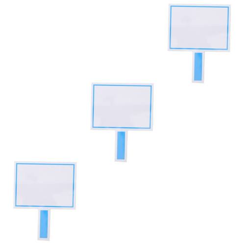 Lurrose 3pcs Small Dry Erase Board Mini White Boards Small Whiteboard Whiteboards for Mini Dry Erase Board White Board Dry Erase White Poster Board Student PVC Handheld Game Board