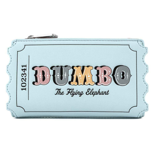 Loungefly Disney Dumbo Circus Ticket Flap Wallet Loungefly Disney Dumbo Circus Ticket Flap Wallet