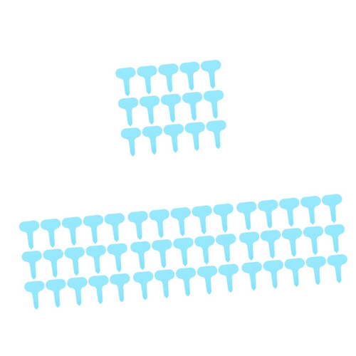 Happyyami 400 pcs Potted Plant Sign Plastic Tags Outdoor Plant Vegetable Plants Nursery Labels Garden Plant Signs Plant Label Stakes Plant Markers for Weather Resistance Flowerpot