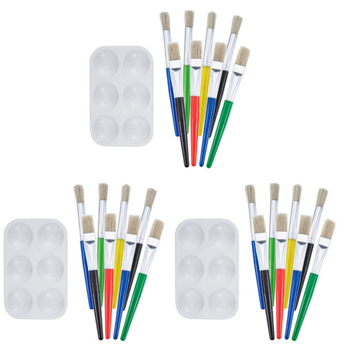 Tofficu 3pcs Set Water Color Brush Bristle Paintbrush Line Drawing Pen Oil Paint Brush Painting Accessories Gouache Graffiti Child Tofficu 3pcs Set Water Color Brush Bristle Paintbrush Line Drawing Pen Oil Paint Brush Painting Accessories Gouache Graffiti Child