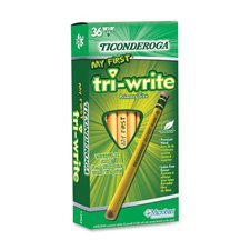 Dixon Ticonderoga Tri-Write Beginner No. 2 Pencils (13084)