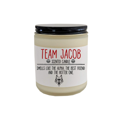 Team Jacob Twilight Saga Scented Candle Jacob Bella Edward Jacob Black Twilight Fan Bookish Candle Team Jacob Twilight Saga Scented Candle Jacob Bella Edward Jacob Black Twilight Fan Bookish Candle