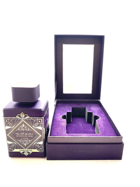 LATTAFA BADE'E AL OUD AMETHYSTE 3.4 EAU DE PARFUM SPRAY LATTAFA BADE'E AL OUD AMETHYSTE 3.4 EAU DE PARFUM SPRAY