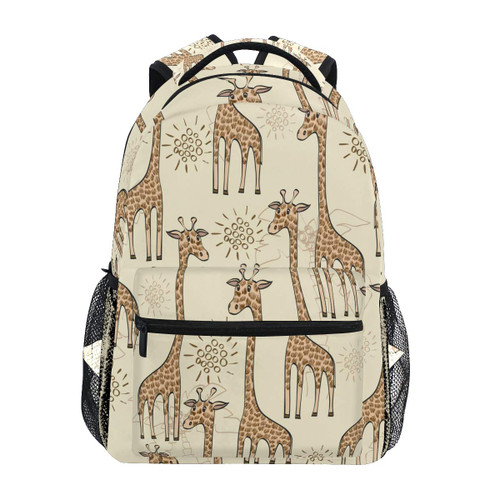 Giraffe Backpacks Travel Laptop Daypack School Bags for Teens Men Women