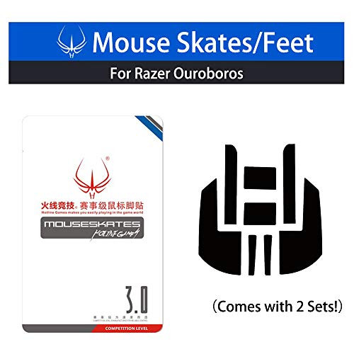 New Mouse Skates & Mouse Feet & Mice Feet & mouseskates (for Razer Ouroboros ?Comes with 2 Sets?)