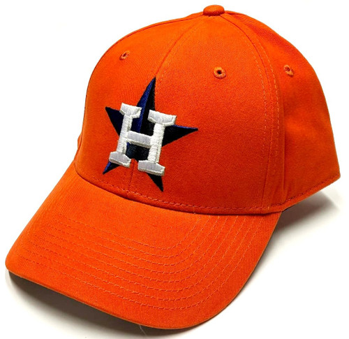 '47 Houston Astros MVP Basic Orange Hat Cap Adult Men's Adjustable