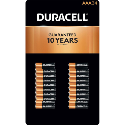 Duracell Coppertop Alkaline AAA Batteries - 34 pk