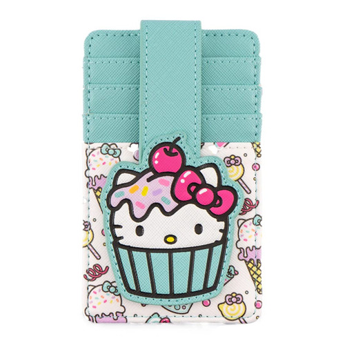 Loungefly Sanrio Hello Kitty Sweet Treats Cardholder Wallet Loungefly Sanrio Hello Kitty Sweet Treats Cardholder Wallet